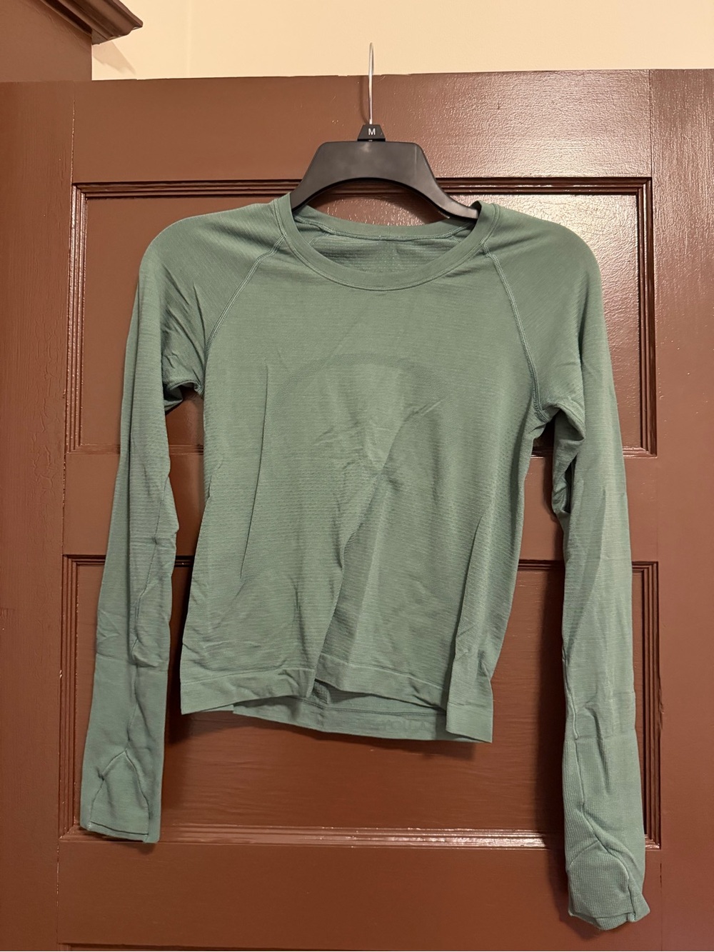 lululemon athletica Sage Green Long-Sleeve Crew Top